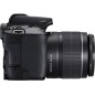 Canon EOS 250D 24.1Megapixel Sort Sort Digitalkamera Canon EOS 250D 24.1Megapixel Sort Sort Digitalkamera